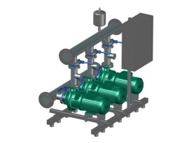 Wilo Насосная установка COR-3 BL 40/170-7.5/2/SKw-R