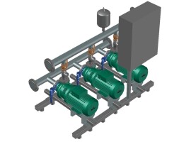 Wilo Насосная установка COR-2 BL 40/170-7.5/2/SKw-R