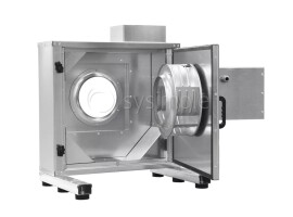 Systemair Вентилятор кухонный вытяжной Sysimple TKBT 250T, 3500 м³/час, 1500 Вт