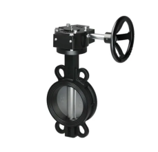 TAFLINE Затвор дисковый TL71CR-16D с редуктором, диск нержавеющий