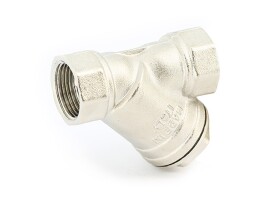 Uni-Fitt Фильтр косой В-В 1" 400 мкм, никелированный