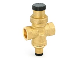 Uni-Fitt Редуктор давления Compact В PN 15, DN 15, 1/2", 1-4 бар, под радиальный манометр 1/4"