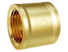 LD Муфта латунная ВР DN 40, 1.1/2"