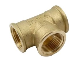 Tiemme 1570 Тройник латунный В 3/8"x3/8"x3/8"