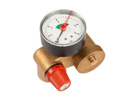UNIPUMP Группа безопасности котла 1" - 3/4" КОМПАКТ
