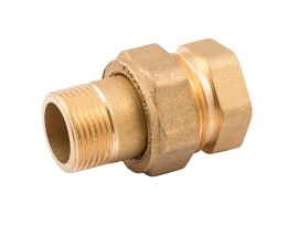 ELSEN Metalit Американка прямая латунная Н-В
