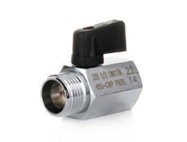 ELSEN Кран шаровой латунный MINI Н-В 3/8", флажок