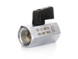 ELSEN Кран шаровой латунный MINI В-В 1/8", флажок