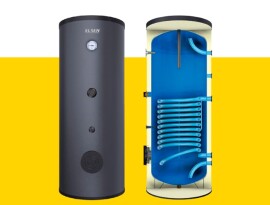 ELSEN Бойлер косвенного нагрева EWH01 800 л, 91,9 кВт, покрытие SmartCover