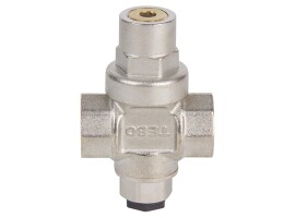 TEBO Редуктор давления поршневой DN 15, 1/2" под манометр 1/4"