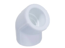 Valfex PP-R Угольник 45° 50 белый