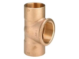 Viega 94130G Тройник под пайку с внутренней резьбой