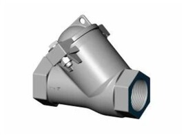 Tecofi Клапан обратный шаровой муфтовый CBL6141 PN10 DN 40, 1.1/2", витон (FPM)