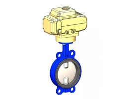 Tecofi Затвор дисковый TECFLY VPG 4449-N24EP