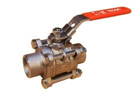 Tecofi Кран шаровой нержавеющий BS6375BW под приварку