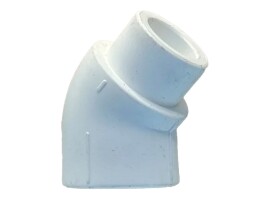 Lammin Угольник PP-R 45° Н-В 25 мм, белый