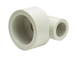 Lammin Угольник переходной PP-R 90° 32x20 мм, серый