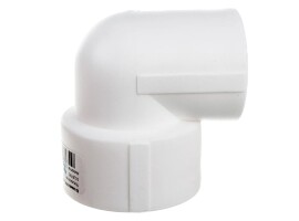 Lammin Угольник переходной PP-R 90° 32x20 мм, белый
