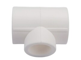 Lammin Тройник переходной PP-R 32x20x20 белый