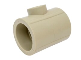 Lammin Тройник переходной PP-R 32x25x32 серый