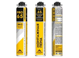 FACHMANN PRO-65 Пена монтажная профессиональная