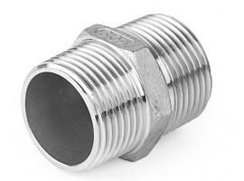 Uni-Fitt AISI304 Ниппель Н нержавеющий