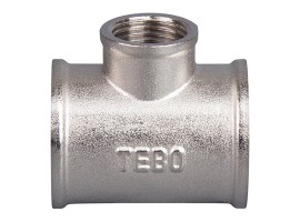 TEBO Тройник переходной латунный ВР