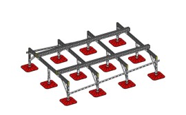 FACHMANN Опорная конструкция SOLID FOOT на 12 опорах