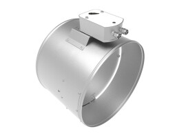 Systemair Клапан противопожарный HELMER-90-NZ-N ниппельный круглый