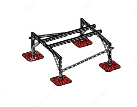 FACHMANN Опорная конструкция SOLID FOOT на 4 опорах