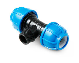 PRO AQUA UNIO Тройник компрессионный НР