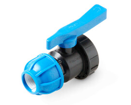 PRO AQUA UNIO Кран шаровой компрессионный муфтовый ВР