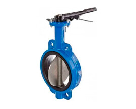 Затвор дисковый FAF 3500 с рукояткой, чугун-нерж.сталь, Viton