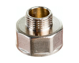 RTP Sigma Переходник латунный В-Н 3/4''x1/2'', никелированный