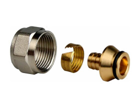 RTP Delta Соединитель евроконус 20x2,8x3/4", желтый