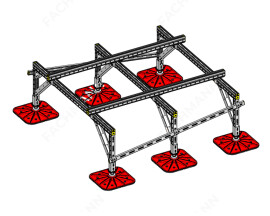 Опорная конструкция FACHMANN SOLID FOOT на 6 опорах