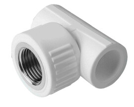 Тройник комбинированный AQUALINK PP-R-ВР