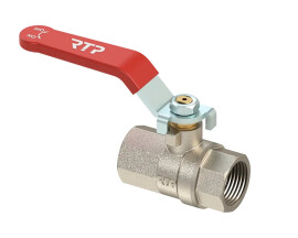 RTP Sigma Кран шаровой латунный PN 40 DN 32, 1.1/4" В-В, рычаг