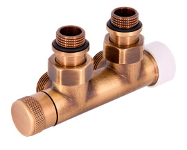 Узел нижнего подключения SR Rubinetterie Tondera 0684 угловой правый