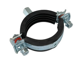 ТМС НС1 Хомут оцинкованный для высоких нагрузок с epdm М8/10, 29-33 мм
