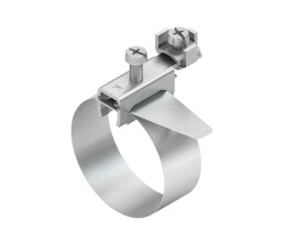 Ленточный хомут заземления ТМС