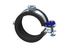 Оцинкованный хомут ТМС КС1 с epdm