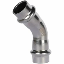 Sanha NiroPress Отвод 45° AISI 304L, ВПр-ВПр