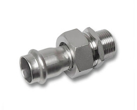 Sanha NiroPress Муфта разъемная AISI 304L ВПр-НР