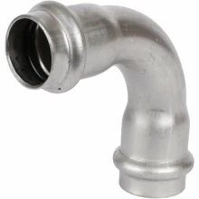 Sanha NiroPress Отвод 90° AISI 316L, ВПр-ВПр