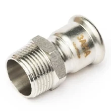 Sanha NiroPress Ниппель переходной AISI 304L ВПр-НР