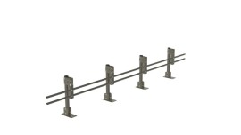 Снегозадержатель кровельный FACHMANN KO/PVC