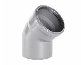 Напорный отвод Хемкор НПВХ 45°