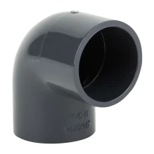 Угол Aquaviva PVC-U 90° PN16 клеевой