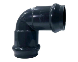 Отвод двухраструбный Aquaviva НПВХ 90°